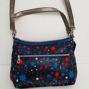 $15 RELIC by Fossil Star Zip Crossbody Handbag